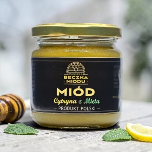 Miód Cytryna z Miętą 250g