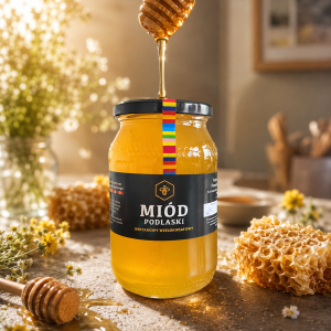 Miód podlaski nektarowy - wielokwiatowy