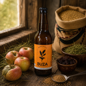 Buza Trawa Żubrowa & Jabłko