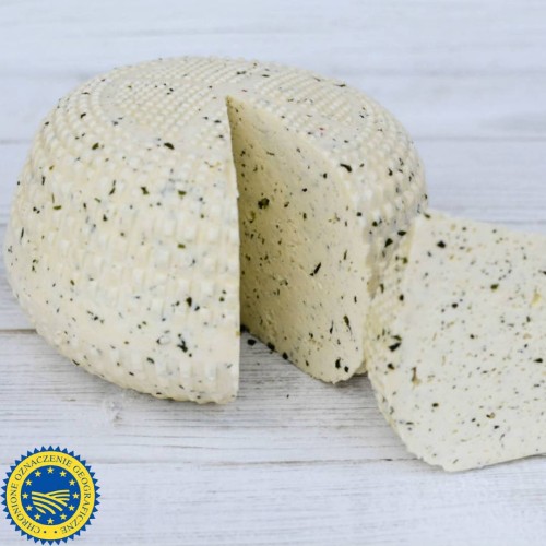 ser koryciński z czosnkiem niedzwiedzim 300g sery z aulakowszczyzny.jpg