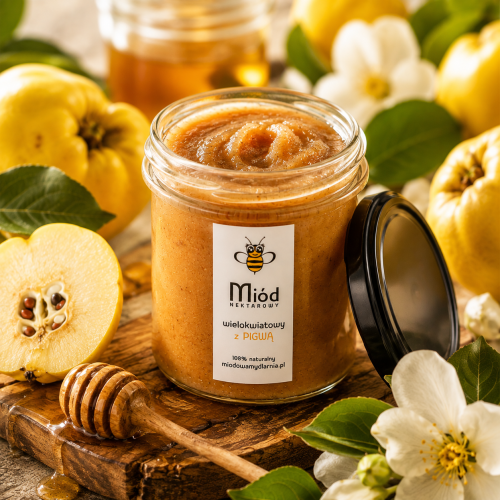 miod-nektarowy-wielokwiatowy-z-pigwą-400g-miodowa-mydlarnia.webp