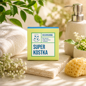 Superkostka - do mycia ciała, twarzy i włosów