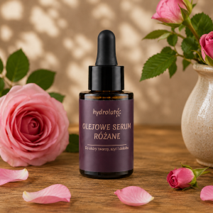 Olejowe serum różane do skóry twarzy, szyi i dekoltu