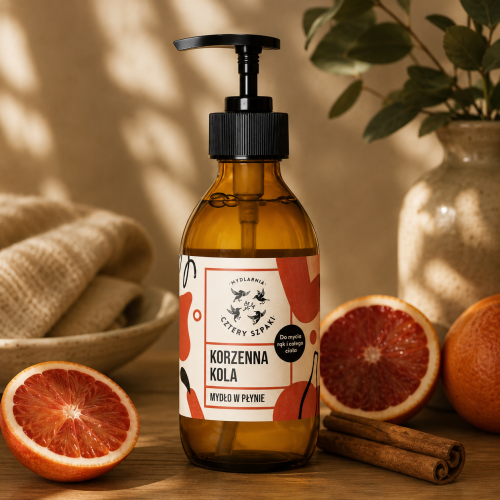 mydło-w-płynie-korzenna-kola-300ml-mydlarnia-4szpaki.png