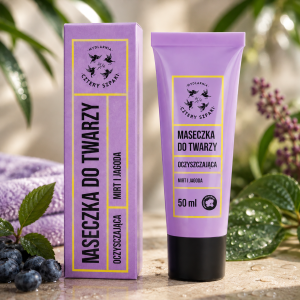 Mirt i Jagoda - oczyszczająca maseczka do twarzy