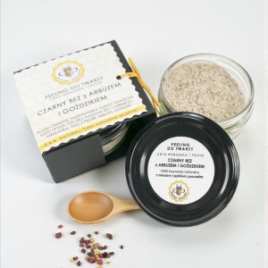 Peeling do twarzy z arbuzem i goździkiem - Czarny Bez