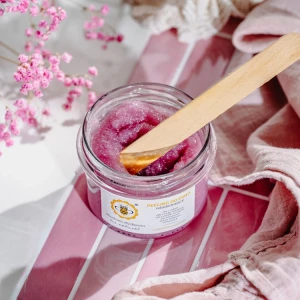 Peeling do ciała z woskiem pszczelim - Odmładzający