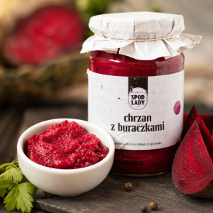 Chrzan z buraczkami