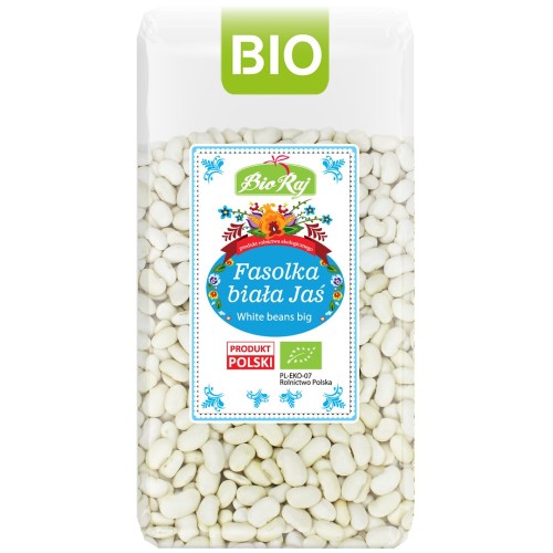 FASOLKA BIAŁA JAŚ BIO (POLSKA) 400 g - BIO RAJ-1 5265 