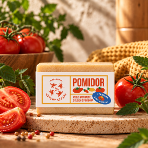 Pomidor x Przemek Sokołowski - naturalne mydło w kostce