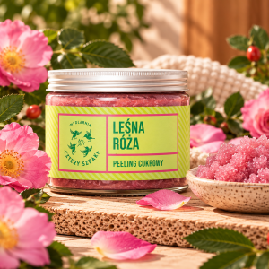 Leśna Róża - peeling cukrowy