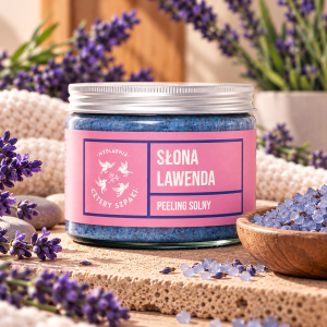 Słona Lawenda - peeling solny
