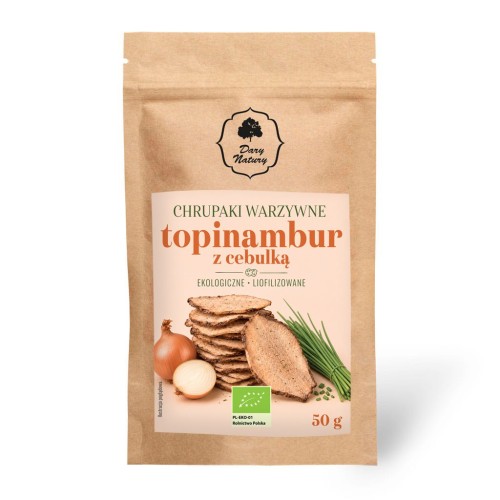 Ekologiczne chrupaki warzywne Topinambur z cebulką 50g-1 5293 