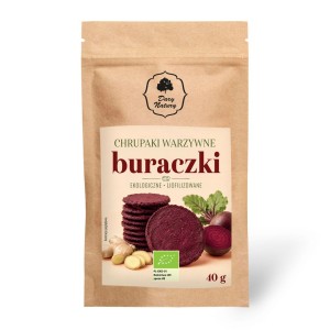 Ekologiczne chrupaki warzywne Buraczki 40g