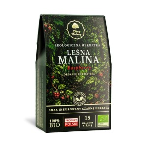 Herbatka Leśna Malina Eko - herbatka w piramidkach 15x2,5g