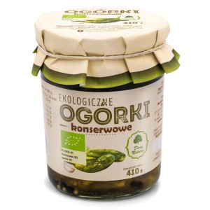 Ogórki konserwowe EKO 410g