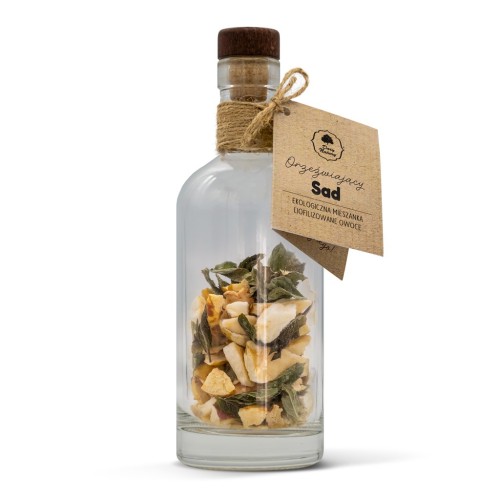 Orzeźwiający Sad Liofilizowane Owoce EKO 15g w butelce-1 5336 