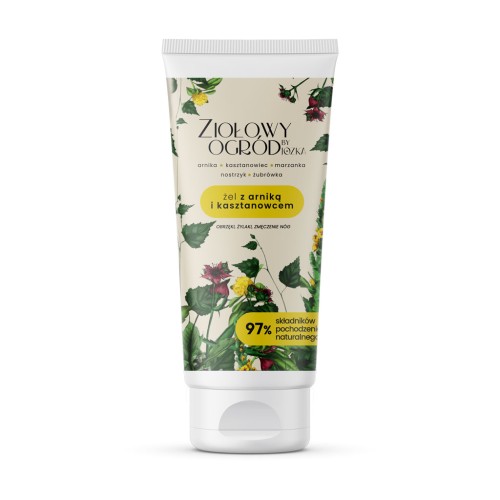 ZIOŁOWY OGRÓD Żel z arniką i kasztanowcem 250 ml-1 5383 