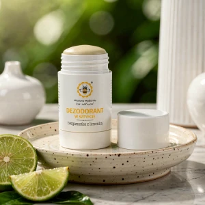 Naturalny mini dezodorant w sztyfcie - Bergamotka z limonką